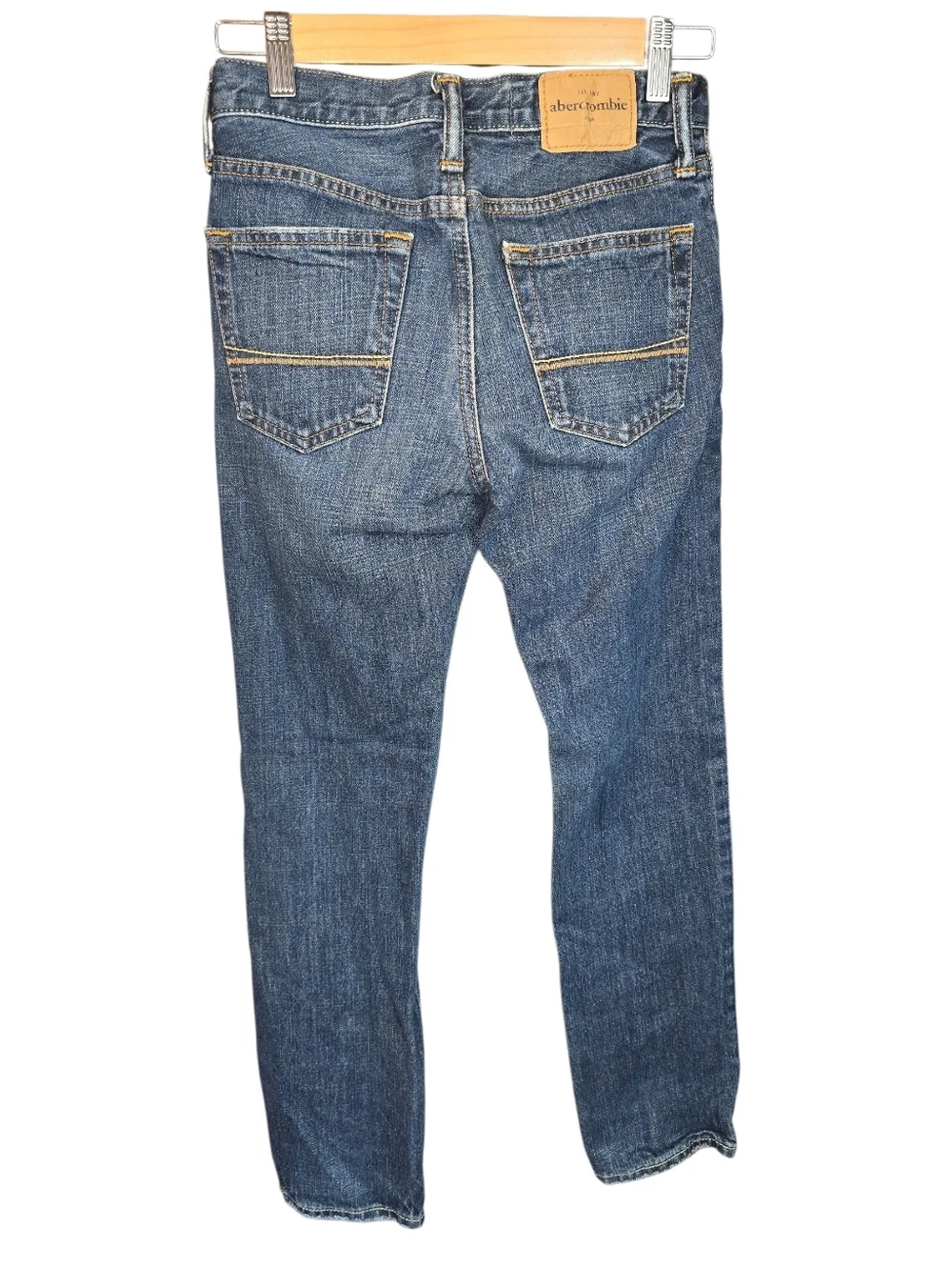 Abercrombie Kids The a&f Skinny Jeans Medium Wash Denim Girls Size 12